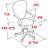 Кресло для руководителя Easy Chair 655 TPU бежевое (сетка/экокожа, пластик) Фото 7