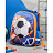 Ранец Комус Класс 3D football синий с двумя отделениями Фото 0