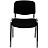 Стул офисный Easy Chair Изо PC 10 чёрный ткань металл с имитацией под хром (1905631) Фото 0