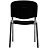 Стул офисный Easy Chair Изо PC 10 чёрный ткань металл с имитацией под хром (1905631) Фото 2