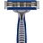 Бритва одноразовая Gillette Blue 3 Comfort (3 штуки в упаковке) Фото 2