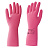 Перчатки КЩС латексные Hq Profiline с хлопковым напылением розовые (размер 7, S, 73579) Фото 3 Перчатки КЩС латексные Hq Profiline с хлопковым напылением розовые (размер 7, S, 73579) Фото 3