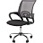 Кресло офисное Easy Chair 304 LT хром серое/черное (сетка/ткань, металл)