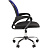 Кресло офисное Easy Chair 304 LT хром синее/черное (сетка/ткань, металл) Фото 1