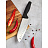 Нож кухонный Mielaje Santoku универсальный (лезвие 16 см, 41416) Фото 1