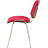 Стул офисный Easy Chair ИЗО/ISO красный ткань металл хромированный, поперечина (диаметр) 18 мм (2028507) Фото 1