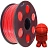 Катушка PETG пластика Bestfilament 1.75 мм 1кг., красный Фото 0