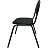 Стул офисный Easy Chair Серна 00С чёрный (экокожа, металл) Фото 4