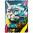 Пазл деревянный Unidragon Pop-Art GlowUp Criticat 250 деталей Фото 2