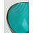 Салатник Nouvelle Home Frost Stripe стекло 17.2 см зеленый Фото 1
