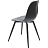 Стул обеденный Комус Eames Plast чёрный (пластик, металл) Фото 0
