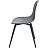 Стул обеденный Комус Eames Plast чёрный (пластик, металл) Фото 1