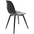 Стул обеденный Комус Eames Plast чёрный (пластик, металл) Фото 3
