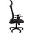 Кресло для руководителя Easy Chair 672 TC с подголовником черное (ткань/сетка, пластик) Фото 1