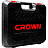 Дрель-шуруповерт аккумуляторная Crown CT21091HX-2 BMC бесщеточная 2 АКБ x Li-ion (20В, 2 Ач)+ЗУ в кейсе Фото 3