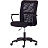 Кресло офисное Easy Chair 308 черное (сетка/ткань, пластик)