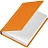 Ежедневник недатированный Attache Сиам искусственная кожа А6 176 листов оранжевый Фото 3 Ежедневник недатированный Attache Сиам искусственная кожа А6 176 листов оранжевый Фото 3