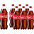 Напиток сильногазированный Coca-Cola 1 л (6 штук в упаковке)