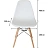 Стул обеденный Комус Мебель Fjord белый (пластик, дерево/металл) Фото 0