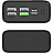 Внешний аккумулятор (power bank) Pero PB07 30000 мАч черный (4673759570122) Фото 0