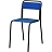Стул СМ 7/7-02 синий (ткань, металл) Стул СМ 7/7-02 синий (ткань, металл)