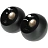 Колонки Creative Pebble MF1680 2.0 черный 4.4Вт (51MF1680AA000)