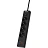 Сетевой фильтр Philips CHP4346BA/51 4р/2м с USB, 10А, черный Фото 1