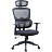 Кресло для руководителя Easy Chair 646 TC чёрное (сетка/ткань, пластик)