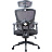 Кресло для руководителя Easy Chair 646 TC чёрное (сетка/ткань, пластик) Фото 2