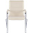 Конференц-кресло Easy Chair Samba бежевый (искусственная кожа, металл хромированный) Фото 0