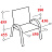Конференц-кресло Easy Chair Samba бежевый (искусственная кожа, металл хромированный) Фото 2
