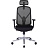 Кресло BN_Zm_EChair-500 MC сетка/ткань, черный хром