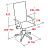 Кресло BN_Zm_EChair-500 MC сетка/ткань, черный хром Фото 1