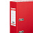 Папка-регистратор Bantex (Attache Selection) Economy Plus 80 мм красная бумвинил/бумага с защитным уголком Фото 3