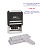 Датер автоматический Colop Printer 55-Dater-Set, 6 строк, самонаборный, пластиковый Фото 2