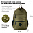 Рюкзак BRAUBERG DYNAMIC универсальный, эргономичный, хаки, 43х30х13 см, 270804 Фото 9