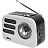 Радиоприемник Ritmix RPR-033 белый (80004173)