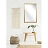 Зеркало МГЛ_настенное Комус Мебель 120К (400x600) багет ПВХ бежев.косичка Фото 3