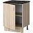 Шкаф SP_напольный 60см (091 Дуб Сонома) Фото 0