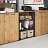 Стеллаж для документов К-Loft 241H011 дуб натуральный/графит 786х420х1080 мм Фото 3
