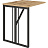 Стол приставной К-Loft Director 241B002 (дуб натуральный, 700х600х752 мм)