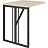 Стол приставной К-Loft Director 241B002 Ш700 дуб скандин