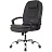Кресло для руководителя Easy Chair 668 TPU/SL чёрное (экокожа, металл)