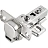 Петля StahlBuro 1110 Clip-On хром Фото 0