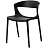 Стул обеденный Evok чёрный (пластик)