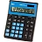 Калькулятор настольный Deli EM888A 12-разрядный чёрный 208x162x32 мм Фото 2