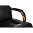 Кресло VB_ Бюрократ T-9933Walnut черный эко.кожа крестов. металл/дерево Фото 6