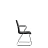 Стул UP_Echair Честер каркас хром кз черный Фото 1