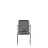 Стул офисный Easy Chair Честер тёмно-серый, экокожа, металл, хромированный Фото 0
