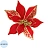 Украшение НГ ёлочное цветок из полиэстера, на клипсе 21х21х18см арт.92434 Украшение НГ ёлочное цветок из полиэстера, на клипсе 21х21х18см арт.92434